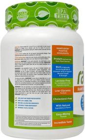 img 3 attached to SAN Nutrition RawFusion Vanilla Bean Plant Protein Powder, 31.7 oz