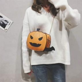 img 1 attached to Halloween Pumpkin Crossbody Fashion Shoulder