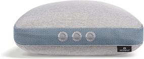 img 1 attached to Подушка Bedgear Flow Performance Pillow в стиле джерси