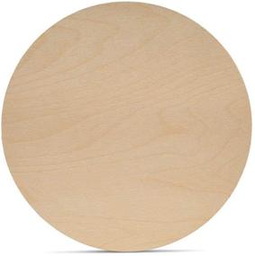 img 4 attached to 🪵 Woodpeckers Wooden Circles: 3 Inch Craft Discs, Blank Tokens, or Coins - Pack of 100 Unfinished Wood Discs, 1/16 Inch Thickness