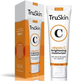 img 4 attached to 🍊 TruSkin Vitamin C Face Moisturizer: Brightening Anti Aging Wrinkle Cream with Vitamin B5, E, Jojoba Oil, Aloe Vera, and Green Tea