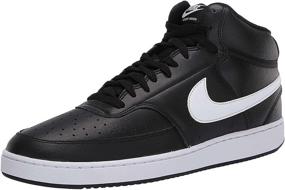 img 4 attached to Premium Style and Comfort: Nike Court Vision Sneaker Regular Men's Shoes for Fashion Sneakers