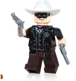 img 2 attached to 🤠 Lego Minifigure Ranger Revolvers: Unleash Your Creative Wild West Adventure!