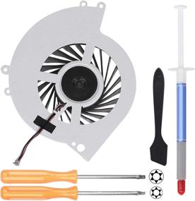 img 4 attached to 🎮 YEECHUN PS4 CPU Cooling Fan Replacement with Screwdrivers (T8+T10), Thermal Paste, Spatula - Compatible with Sony Playstation 4 CUH-10XXA & CUH-11XXA KSB0912HE-CK2M 500GB