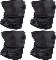 men's sports face gaiter mask neck bandana for dust protection logo