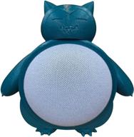 🐻 enhance your space with snorlax google nest mini stand - compatible with google home mini & nest mini logo