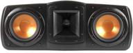 🔊 enhance dialogue and vocals with klipsch synergy black label c-200 center channel speaker featuring proprietary horn technology, dual 5.25” woofers, and dynamic 1” tweeter in black logo