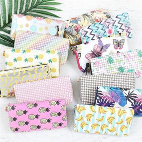 img 1 attached to Cute Fruit Print Around Wallet Women's Handbags & Wallets for Wallets