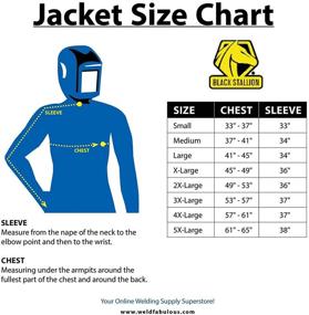 img 1 attached to 2X-Large Flame Resistant Welding Jacket by BSX