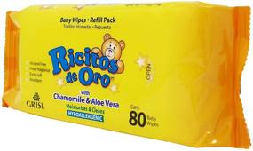 img 1 attached to Ricitos Oro Baby Wipes 6 Pack
