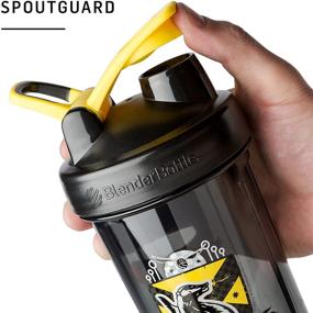 img 1 attached to BlenderBottle Harry Potter Shaker Bottle Pro Series: Ideal Protein Shake and Pre Workout Mixing, 28-Ounce, Bolt & Glasses