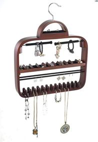 img 1 attached to 📿 Woodlore 82016 Jewelry Hanging Organizer