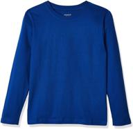 classic french toast boys sleeve crewneck: stylish tops, tees & shirts for boys logo