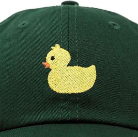 img 3 attached to DALIX Ducky Infant Baseball Lavender Boys' Accessories Cap