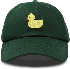 img 4 attached to DALIX Ducky Infant Baseball Lavender Boys' Accessories Cap