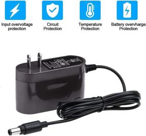 img 2 attached to 🔌 Upgraded V6 Charger for V6 V7 V8 DC58 DC59 DC61 DC62 SV03 SV04 SV05 SV06 Model# 205720-02 Motorhead AC DC Adapter Charger for Cordless Vacuum Cleaner - Enhanced Version for Absolute Animal and Improved Performance