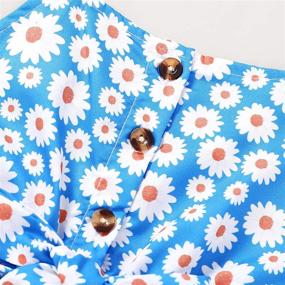 img 2 attached to 👖 Детская одежда: комбинезоны-сарафаны с подтяжками для маленьких девочек