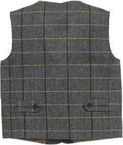 img 1 attached to 👔 Elite Style Unleashed: Gioberti Tweed Matching Donegal Royal Boys' Clothing for Suits & Sport Coats