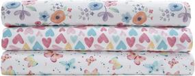 img 1 attached to Ultimate Comfort & Elegance: Elite Home Microfiber Watercolor Floral Sheet Set for Queen Bed