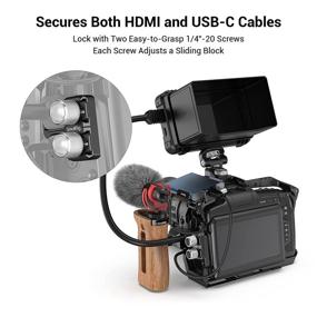 img 3 attached to SMALLRIG USB C Cable Clamp BMPCC