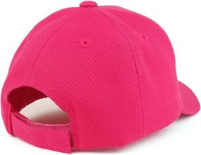 img 2 attached to 🧢 Youth Size Kid's Adjustable Structured Baseball Cap from Trendy Apparel Shop