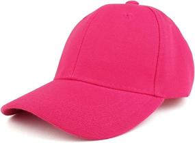 img 4 attached to 🧢 Youth Size Kid's Adjustable Structured Baseball Cap from Trendy Apparel Shop