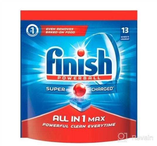 img 1 attached to 🍽️ Finish All In 1, Dishwasher Detergent Powerball - Dishwashing Tablets - Dish Tabs, Fresh Scent, 94 Count Each: The Ultimate Dish-cleaning Solution review by Seany Greer