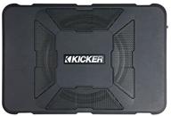 🔊 мощный и компактный: kicker 11hs8 8" 150w hideaway car audio powered subwoofer sub enclosure hs8 логотип