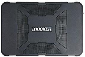 img 2 attached to 🔊 Мощный и компактный: KICKER 11HS8 8" 150W Hideaway Car Audio Powered Subwoofer Sub Enclosure HS8