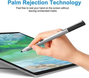 img 1 attached to 🖊️ Compatible Microsoft Stylus with Rejection Pressure - Tablet Accessories