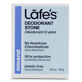 img 2 attached to Lafe's Unscented Crystal Rock Deodorant Stone - Plastic-Free 24-Hour Odor Protection (5.5 oz)