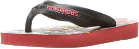 img 4 attached to 👟 Сандалии Havaianas Heroes: Стильная обувь и сандалии для мальчиков-малышей и малышей