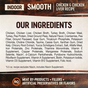 img 1 attached to 🐱 Nutritious Wellness CORE Grain-Free Wet Cat Food: Indoor Chicken & Chicken Liver Pate - High Protein, Natural & Healthy for Adult Cats, No Added Flavors, Colors or Preservatives
