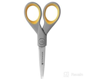 img 6 attached to ✂️ Titanium Bonded Scissors by Westcott, 8-inch