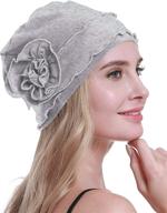 high-quality osvyo chemo headwear turban cap for women- cancer beanie hair loss- sealed packaging - buy now! logo