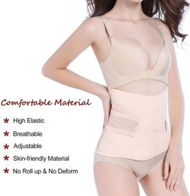 img 2 attached to Trendyline Postpartum Girdle Corset Recovery Women's Clothing