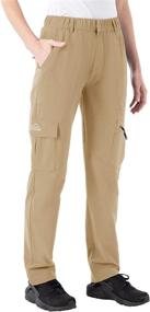 img 1 attached to Rdruko Women's Water-Resistant Hiking Pants - Quick Dry UPF 50 Travel Camping Work Pants with Zipper Pockets