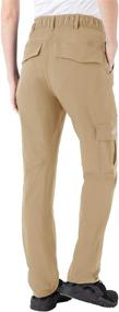 img 2 attached to Rdruko Women's Water-Resistant Hiking Pants - Quick Dry UPF 50 Travel Camping Work Pants with Zipper Pockets