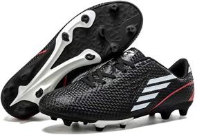 img 4 attached to TOLLN Athletic Football Comfortable 22017 Black 7 EUR39