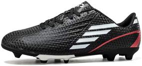 img 3 attached to TOLLN Athletic Football Comfortable 22017 Black 7 EUR39