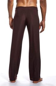 img 3 attached to 👖 Men's Clothing: Ubrand Casual Lounge Trousers Sleepwear & Sleep & Lounge Attire