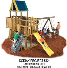 img 1 attached to All-Inclusive Hardware Kit for Kodiak Custom Play Set - Wood Not Included