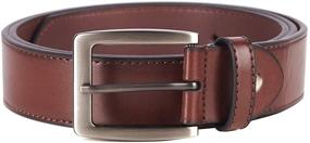 img 3 attached to Trendy LABMGW Men's Tall Brown 👨 Belt: A Must-Have Among Women's Belt Accessories!