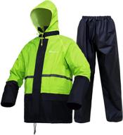 🧥 waterproof lightweight rainwear jacket in orange: essential occupational health & safety gear логотип