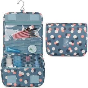 img 3 attached to Hanging Toiletry Cosmetic Organizer Waterproof Tools & Accessories