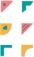 sizzix 663481 уголки для творчества, разноцветные логотип