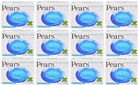 img 1 attached to 🌿 Pears Soap with Mint Extract, 3.5 oz Bars (Pack of 12) - Refreshing, Gentle Cleansing for Silky Smooth Skin