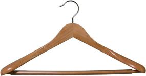 img 4 attached to 🧥 Proman Products LBB8851 Wooden Hanger