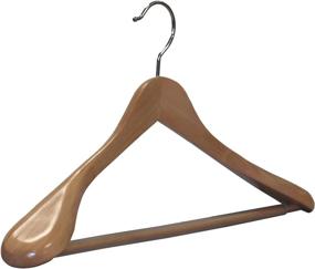 img 1 attached to 🧥 Proman Products LBB8851 Wooden Hanger