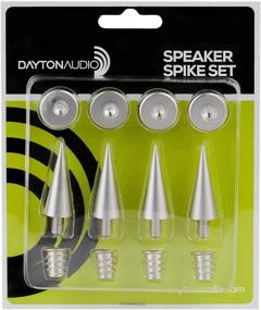 img 1 attached to Enhanced Speaker Spike Set - Dayton Audio DSS3-SN in Satin Nickel Finish (4 Pieces)